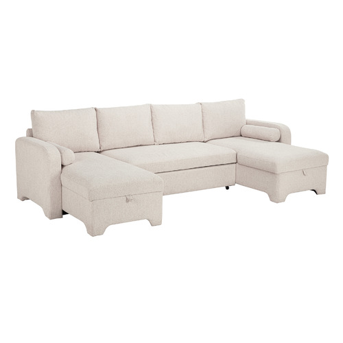 Frida 3 Seater Storage Sofa Bed with Double Chaise