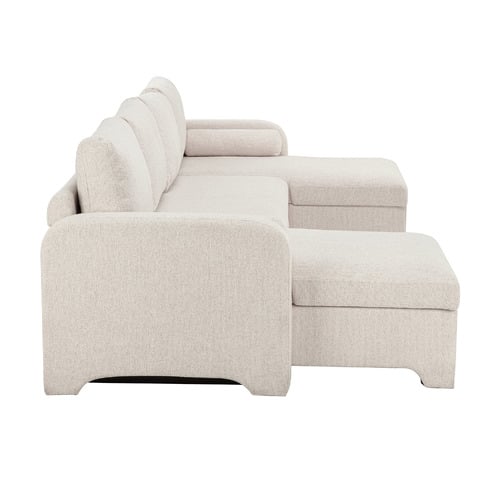 Frida 3 Seater Storage Sofa Bed with Double Chaise