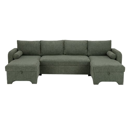 Frida 3 Seater Storage Sofa Bed with Double Chaise