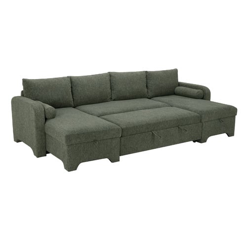 Frida 3 Seater Storage Sofa Bed with Double Chaise