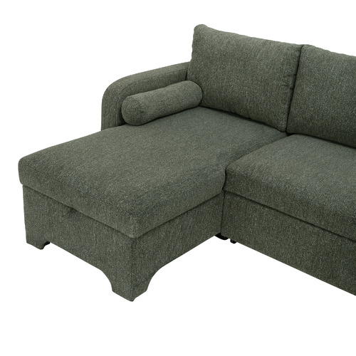 Frida 3 Seater Storage Sofa Bed with Double Chaise