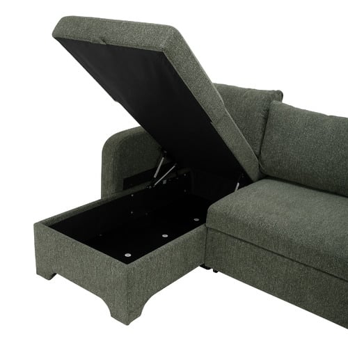 Frida 3 Seater Storage Sofa Bed with Double Chaise