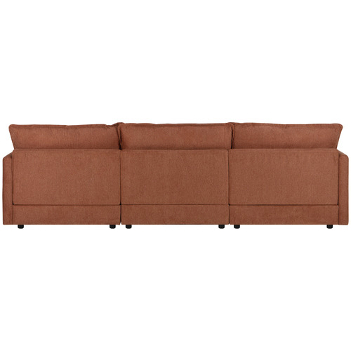 Coco 4 Seater Upholstered Modular Sofa & Ottoman Set