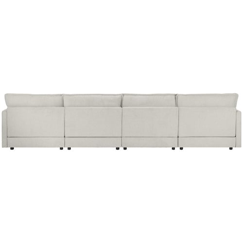 Coco 5 Seater Upholstered Modular Sofa & Ottoman Set