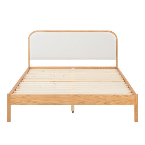 Barnaby Oak Wood Bed Frame
