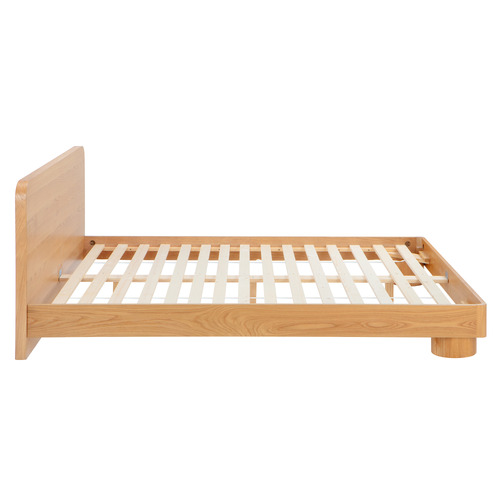 Peyton Oak Wood Queen Bed
