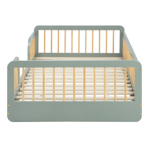 Remy Pine Wood Single Bed Frame