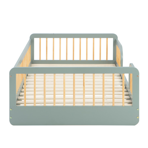 Remy Pine Wood Single Bed Frame