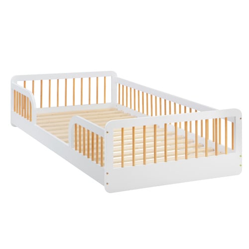 Remy Pine Wood Single Bed Frame