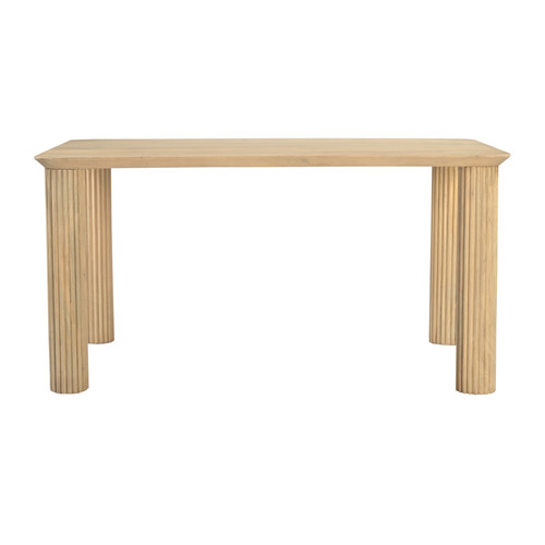 Tara Mango Wood Dining Table & Bench Set