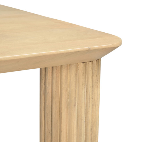 Tara Mango Wood Dining Table & Bench Set