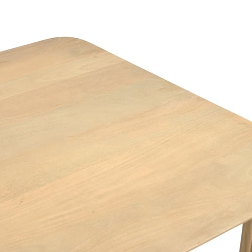 Tara Mango Wood Dining Table & Bench Set