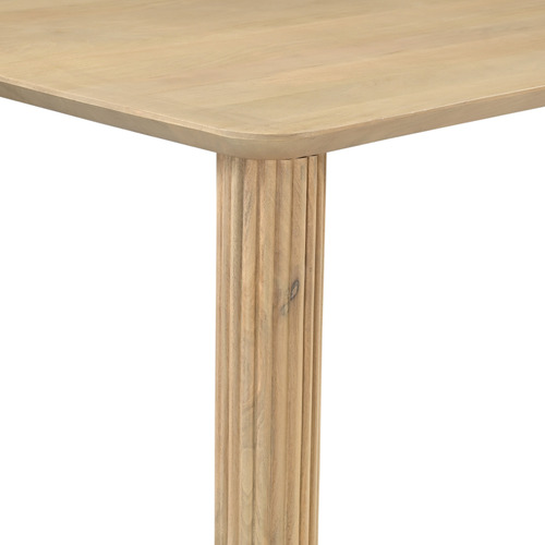 Tara Mango Wood Dining Table & Bench Set