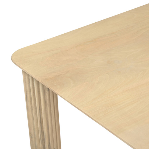 Tara Mango Wood Dining Table & Bench Set