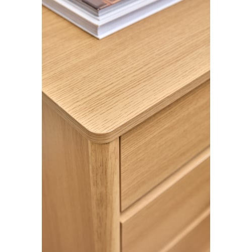 Jimmy 3 Drawer Bedside Table