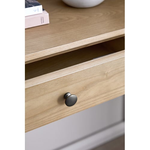 Willa 1 Drawer Ash Wood Console Table