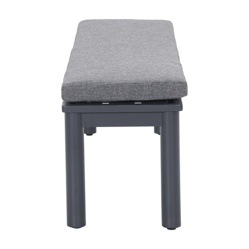 Kamari Aluminium Outdoor Dining Table & Bench Set