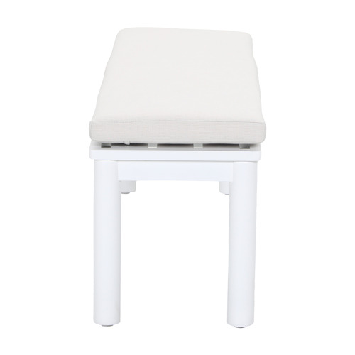 Kamari Aluminium Outdoor Dining Table & Bench Set