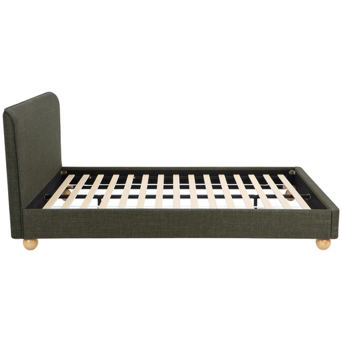 Forest Green Bonnie Upholstered Bed