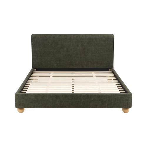 Forest Green Bonnie Upholstered Bed