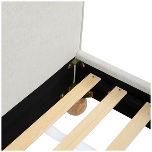 Natural Bonnie Upholstered Bed