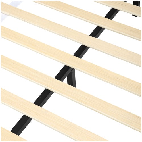 Natural Raya Upholstered Bed Base