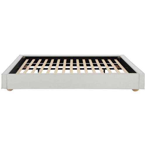 Natural Raya Upholstered Bed Base