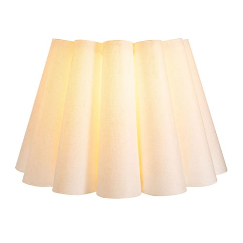 Clem White Scalloped Wall Light