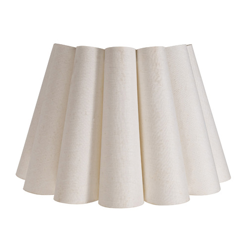 Clem White Scalloped Wall Light