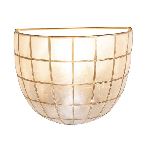 Ellidy Capiz Wall Light