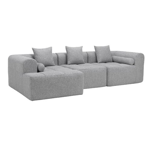 Bowie 4 Seater Boucle Sofa with Chaise