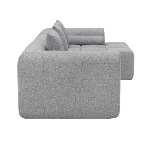 Bowie 4 Seater Boucle Sofa with Chaise