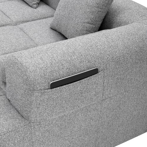 Bowie 4 Seater Boucle Sofa with Chaise