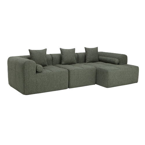 Bowie 4 Seater Boucle Sofa with Chaise