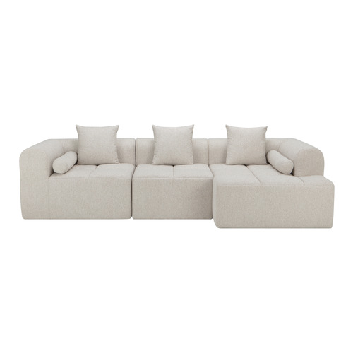 Bowie 4 Seater Boucle Sofa with Chaise