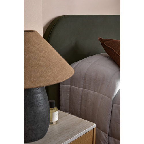 Forest Green Alpha Velvet Queen Bedhead