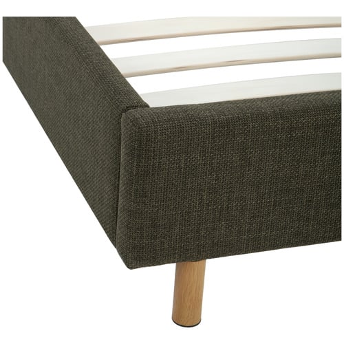 Forest Green Morgan Linen Bed