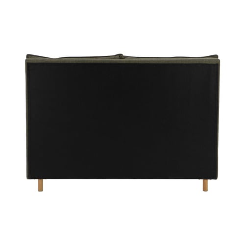 Forest Green Morgan Linen Bed