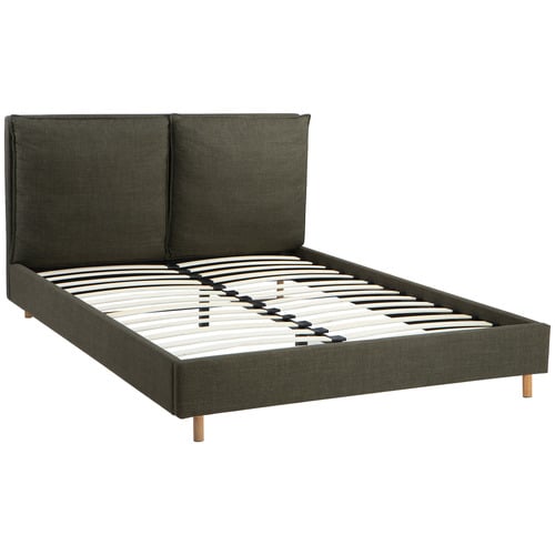 Forest Green Morgan Linen Bed