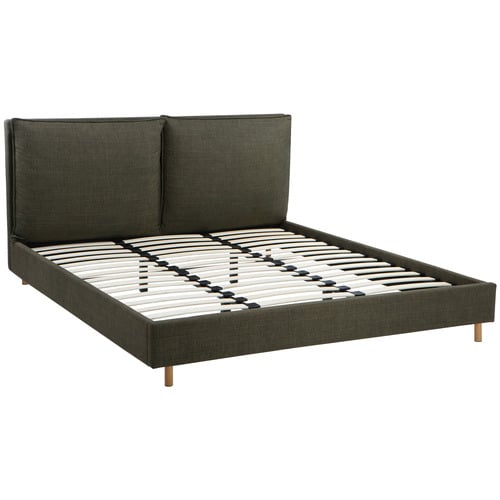 Forest Green Morgan Linen Bed