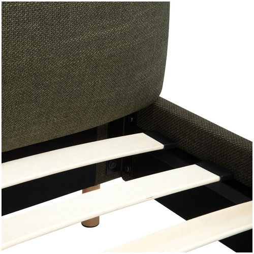 Forest Green Morgan Linen Bed
