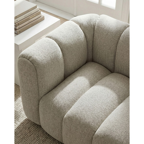 Nelson Premium 3 Seater Upholstered Sofa with Chaise