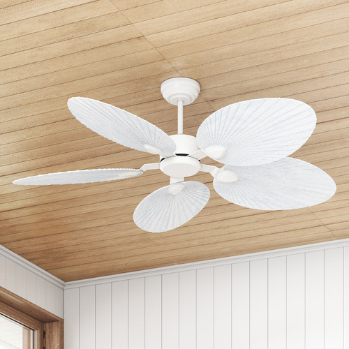 Byron 127cm White DC Ceiling Fan with Remote Control