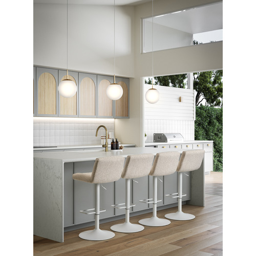 Cream Enmore Adjustable Bar Stools