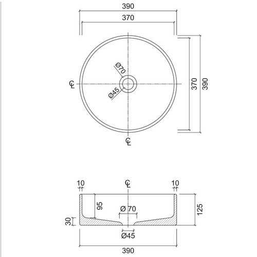 Florence Walnut 1200mm Vanity Package With Concrete Basin & LED Mirror