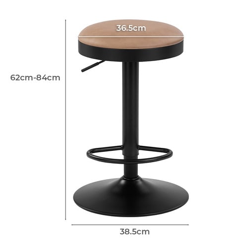 Clem Backless Adjustable Bar Stools