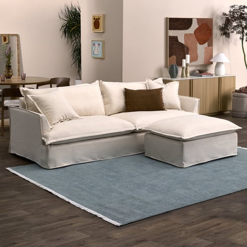 Softy Premium Slipcover Sofa