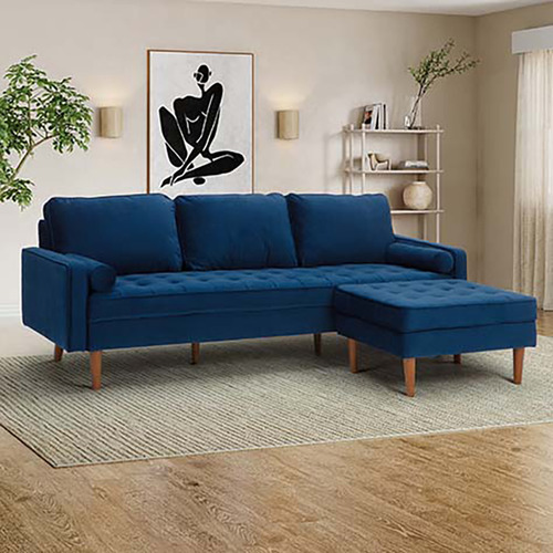 Stockholm Velvet Ottoman