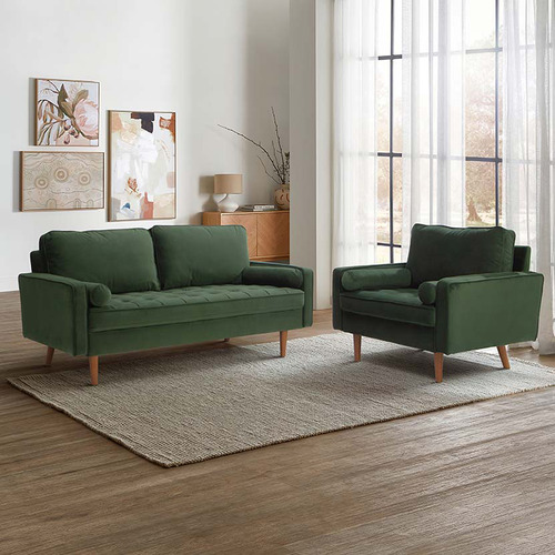 Stockholm Velvet Armchair