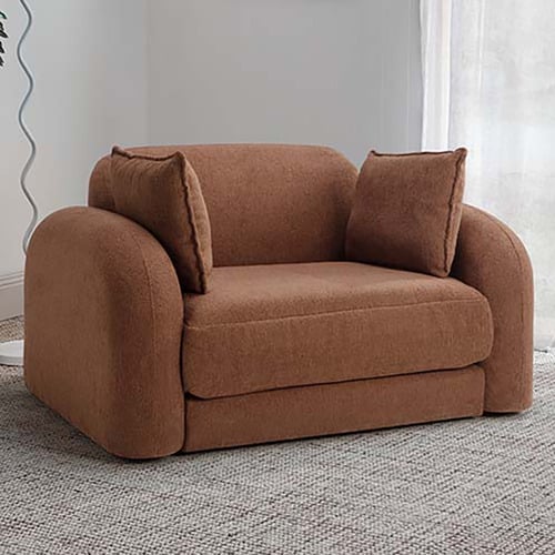 Georgia 1.5 Seater Single Boucle Sofa Bed